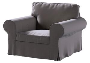 Potah na křeslo IKEA Ektorp barva hnědá látka sametová