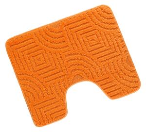 Bellatex BANY 60x50 cm s výkrojem 60x50 cm Bludiště oranžová