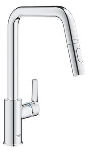 Dřezová baterie GROHE Start 2021 s vytahovací sprškou, 2 proudy chrom 30631000