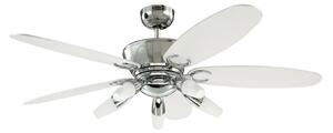 Stropní ventilátor se světlem Arius s dálkovým ovládáním – Westinghouse Westinghouse, Arius, Černá, Obývací pokoj, Kov, Moderní