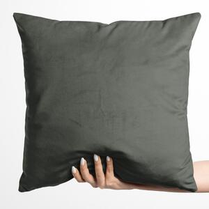 Biante Sametový povlak na polštář Velvet Premium SVP-021 Tmavě šedozelený 30 x 50 cm