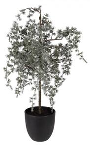 Umělý stromek v květináči střapatý Piniek M – 30x30x60 cm
