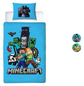 Minecraft Dětské ložní povlečení, 140 x 200 cm, 70 x 90 cm (100376920)