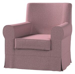 Potah na křeslo IKEA Ektorp Jennylund barva růžová látka pletený vzor