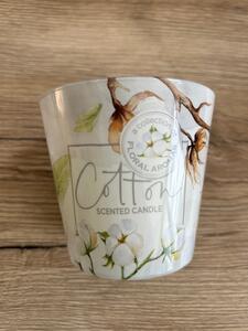 Vingo Voňavá svíčka ve skle - Cotton fresh
