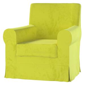 Potah na křeslo IKEA Ektorp Jennylund barva zelená látka lesklé, sametová