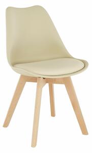Židle BALI 2 NEW v barvě cappuccino vanilková