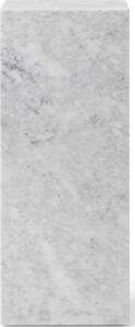 Odkládací stolek Plinth Carrara vysoký