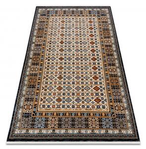 Makro Abra Kusový koberec klasický vlněný KESHAN 6428/53551 béžový modrý Rozměr: 120x145 cm