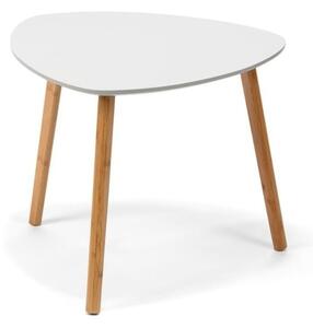 Bílý odkládací stolek Bonami Essentials Viby, 55 x 55 cm