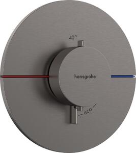Hansgrohe ShowerSelect Comfort S, termostat pod omítku, kartáčovaný černý chrom, HAN-15559340