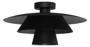 Stropní svítidlo PLATO 1xE27/15W/230V pr. 38 cm černá