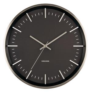 Karlsson 5911SI designové nástěnné hodiny 35 cm