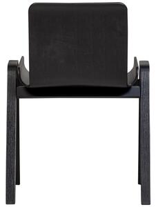 Hoorns Černá jídelní židle Malone