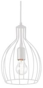 Závěsné svítidlo Ideal lux 200880 Ampolla-2 SP1 BIANCO 1xE27 60W bílá