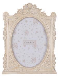 Béžový fotorámeček Glimstof – na fotografii o rozměru 13x18 cm