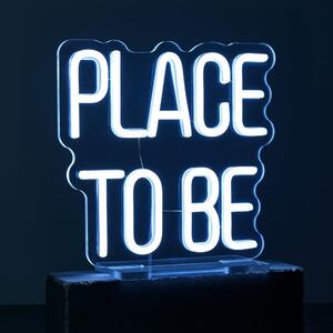 NEON VIBES LED Neonové světlo s USB "Place To Be"