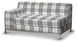 Potah na pohovku IKEA , levé provedení Kramfors 2-místná barva šedá látka pletený vzor, vzorované