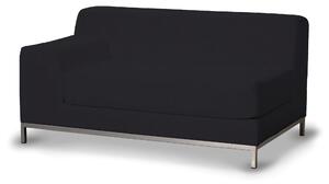 Potah na pohovku IKEA , levé provedení Kramfors 2-místná barva černá látka pletený vzor