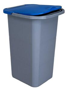 BELLI e FORTI s.r.l. Belli E Forti koš na tříděný odpad PREMI, šedý, plast, modré víko, 24 L