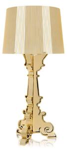 Kartell Bourgie LED stolní lampa E14, zlatá, stmívatelný, Mosaz / zlato, Obývací pokoj / jídelna, Plast, Design
