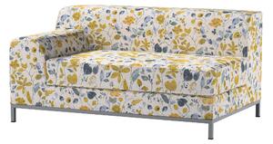 Potah na pohovku IKEA , levé provedení Kramfors 2-místná barva žlutá látka pletený vzor, vzorované