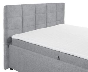 Čalouněná postel s matrací Nella 2, 180x100, Šedá