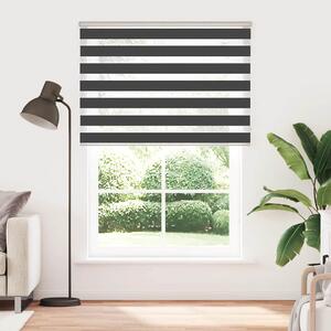 Zebra roleta černá 165x230 cm šířka látky 160,9 cm polyester