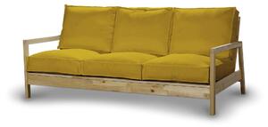 Potah na pohovku IKEA Lillberg 3-místná nerozkládací barva žlutá látka sametová