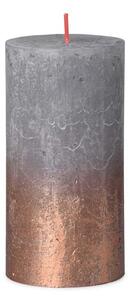 Bolsius Rustic Sunset Válec 68x130mm Eucalyptus Green + Copper svíčka