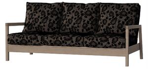 Potah na pohovku IKEA Lillberg 3-místná nerozkládací barva hnědá látka pletený vzor, vzorované