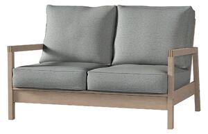 Potah na pohovku IKEA Lillberg 2-místná nerozkládací barva modrá látka pletený vzor