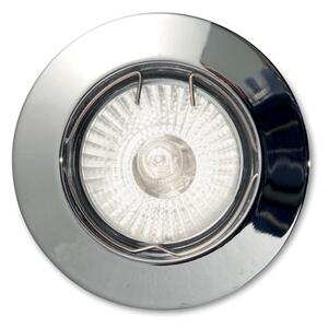 Ideal Lux - Podhledové svítidlo JAZZ 1xGU10/50W/230V pr. 7,7 cm lesklý chrom