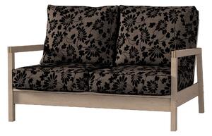Potah na pohovku IKEA Lillberg 2-místná nerozkládací barva hnědá látka pletený vzor, vzorované