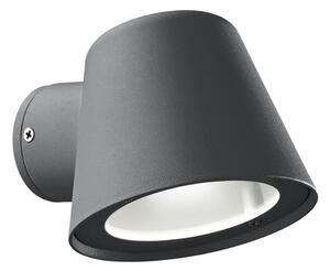 Ideal Lux - Venkovní nástěnné svítidlo GAS 1xGU10/28W/230V IP43 antracit