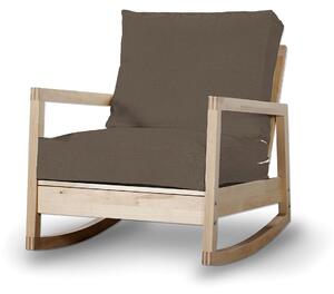 Potah na křeslo IKEA Lillberg barva hnědá látka pletený vzor