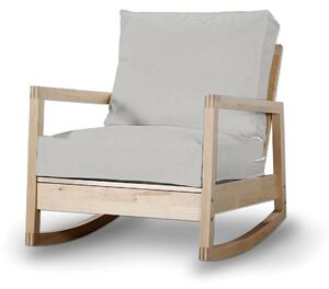 Potah na křeslo IKEA Lillberg barva šedá látka pletený vzor