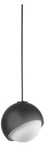 Ideal Lux - Lustr na lanku BLOOM 1xE27/42W/230V pr. 17 cm černá
