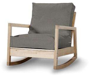 Potah na křeslo IKEA Lillberg barva šedá látka pletený vzor