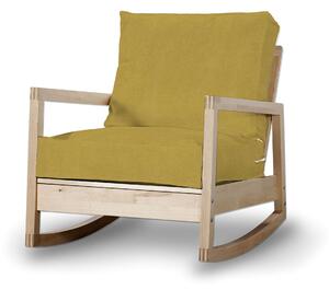 Potah na křeslo IKEA Lillberg barva žlutá látka pletený vzor