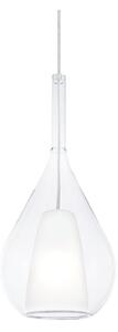 Ideal Lux - Lustr na lanku KALIQUE 1xE27/42W/230V pr. 18 cm čirá