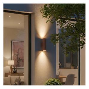 Ideal Lux - Venkovní nástěnné svítidlo GUN 1xE27/60W/230V 31 cm IP54 hnědá