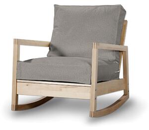 Potah na křeslo IKEA Lillberg barva šedá látka pletený vzor