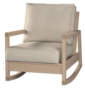Potah na křeslo IKEA Lillberg barva béžová látka pletený vzor
