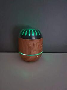 AWM - Ultrazvukový Aroma Difuzér Tosca 120ml, 7x LED barevné podsvícení, USB napájení, Časovač, Dekor dřeva