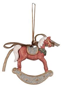 Dekorativní figurka houpacího koníka Clayre & Eef 6PR4967