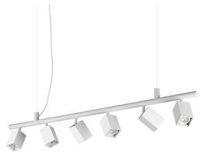 Ideal Lux - LED Lustr na lanku DYNAMITE 6xGU10/7W/230V CRI 90 bílá