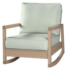 Potah na křeslo IKEA Lillberg barva modrá látka pletený vzor
