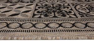 Makro Abra Kusový koberec Sisal MELISSA KF87A hnědý béžový Rozměr: 60x200 cm