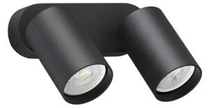 Ideal Lux - LED Nástěnné bodové svítidlo DYNAMITE 2xGU10/7W/230V CRI 90 černá
